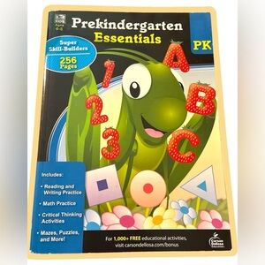 Prekindergarten Essentials Activity Book - Multicolor